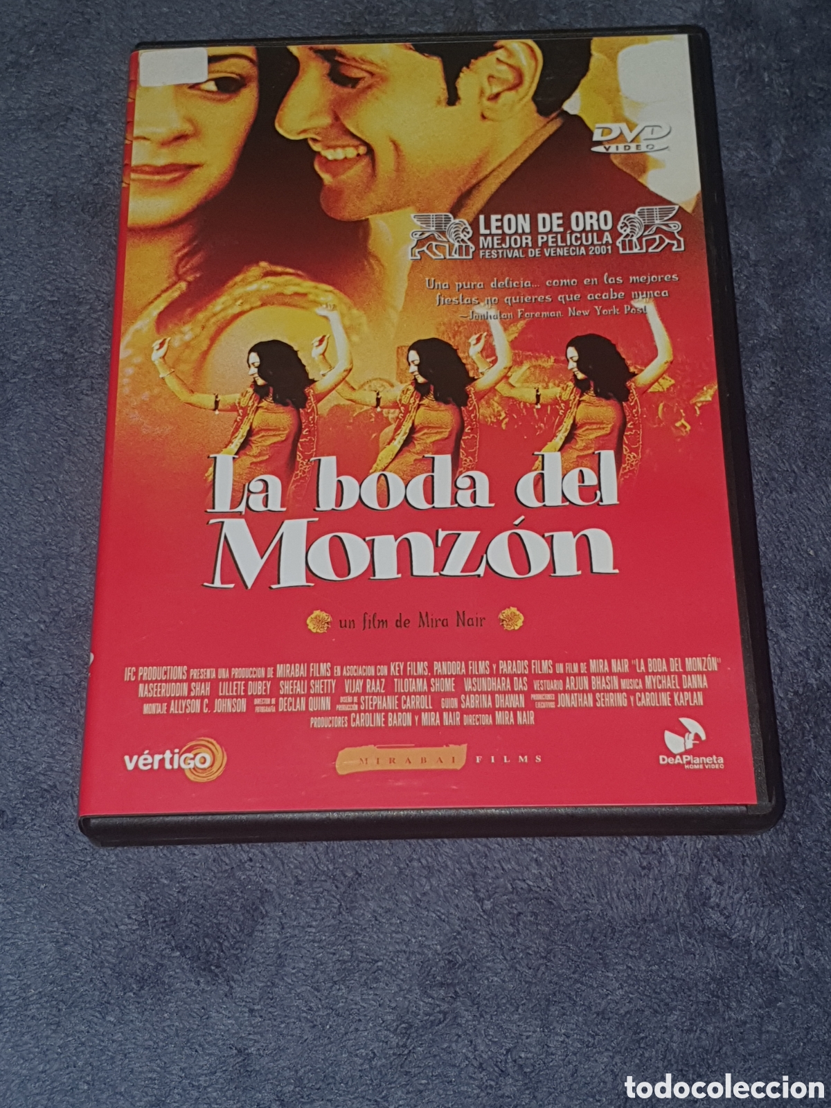 Cinema: Dvd-59. La Boda Del Monz&oacute;n, 2&ordf; Mano, Muy Buen Estado.