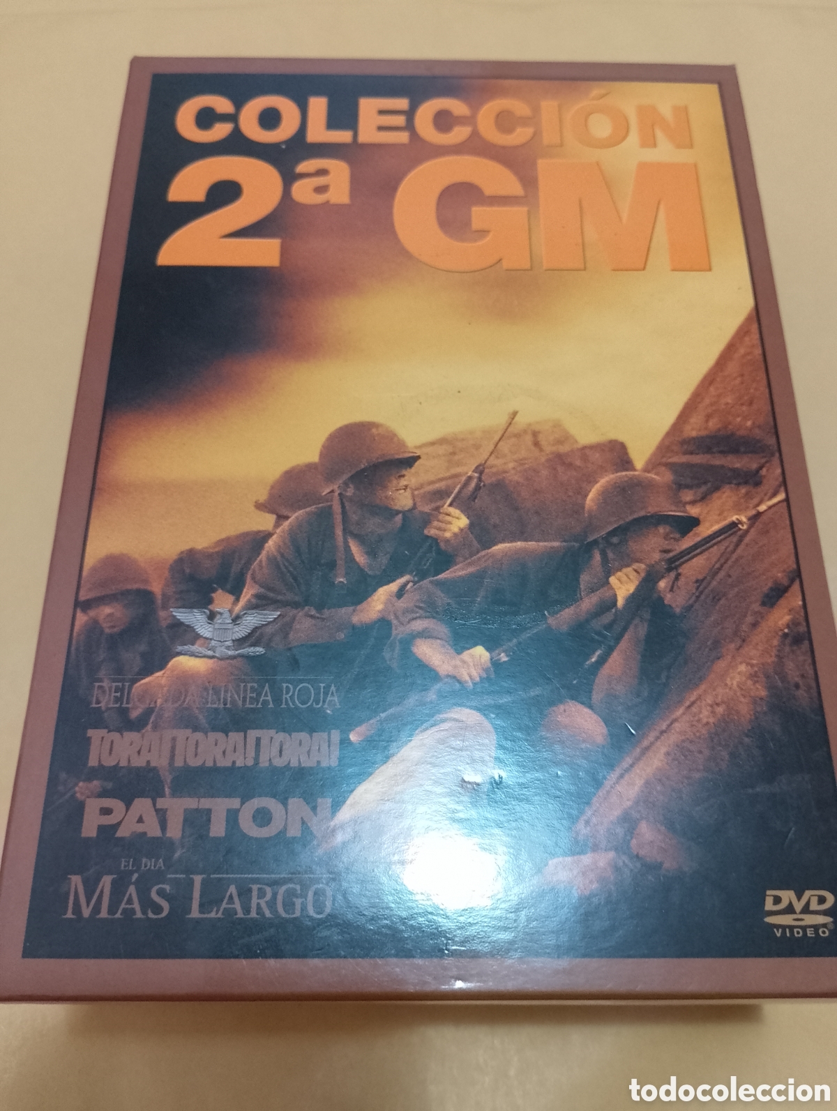 Cinema: 4 DVDs. Colecci&oacute;n 2a GM. Patton, Tora!, El d&iacute;a m&aacute;s largo y La delgada linea roja.