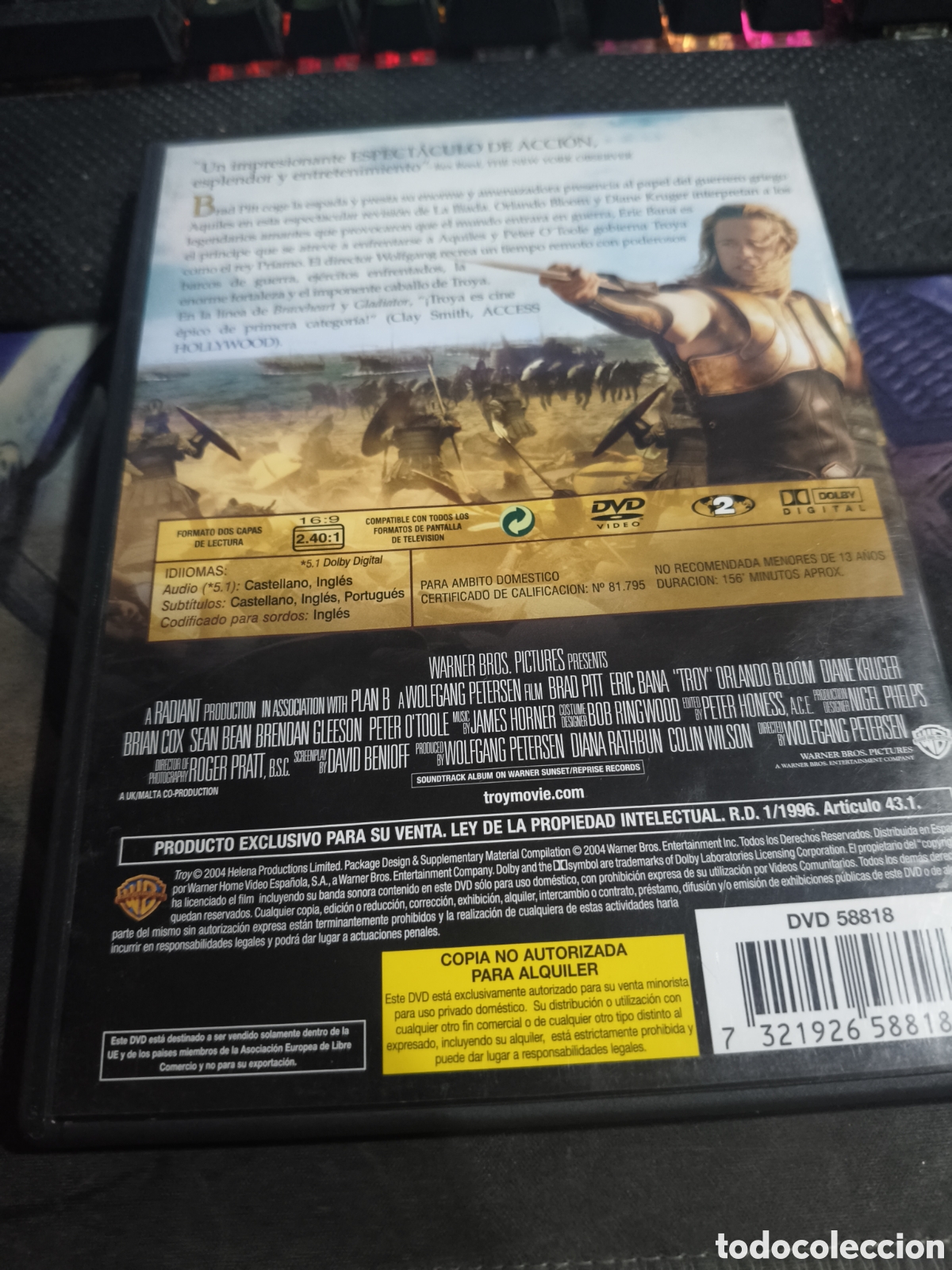 Cine: Troya DVD -----------9 - Foto 2