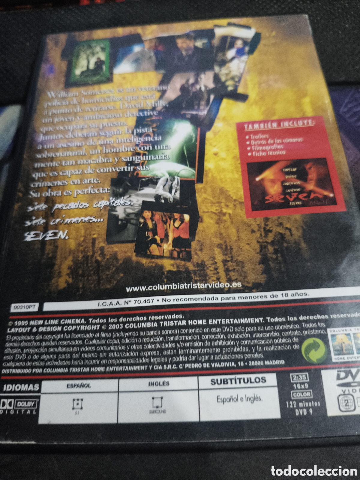 Cine: Seven DVD ----------9 - Foto 2