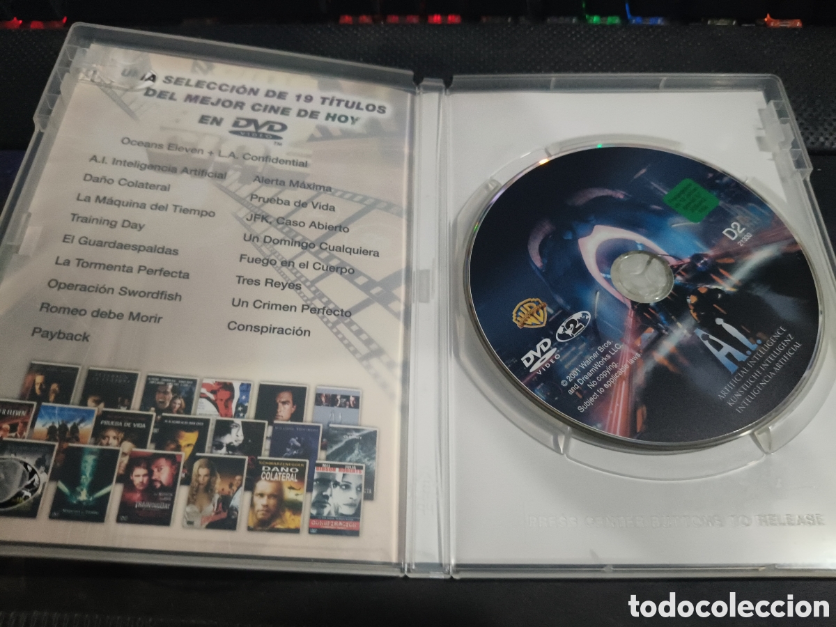Cine: Inteligencia artificial DVD -9 - Foto 3