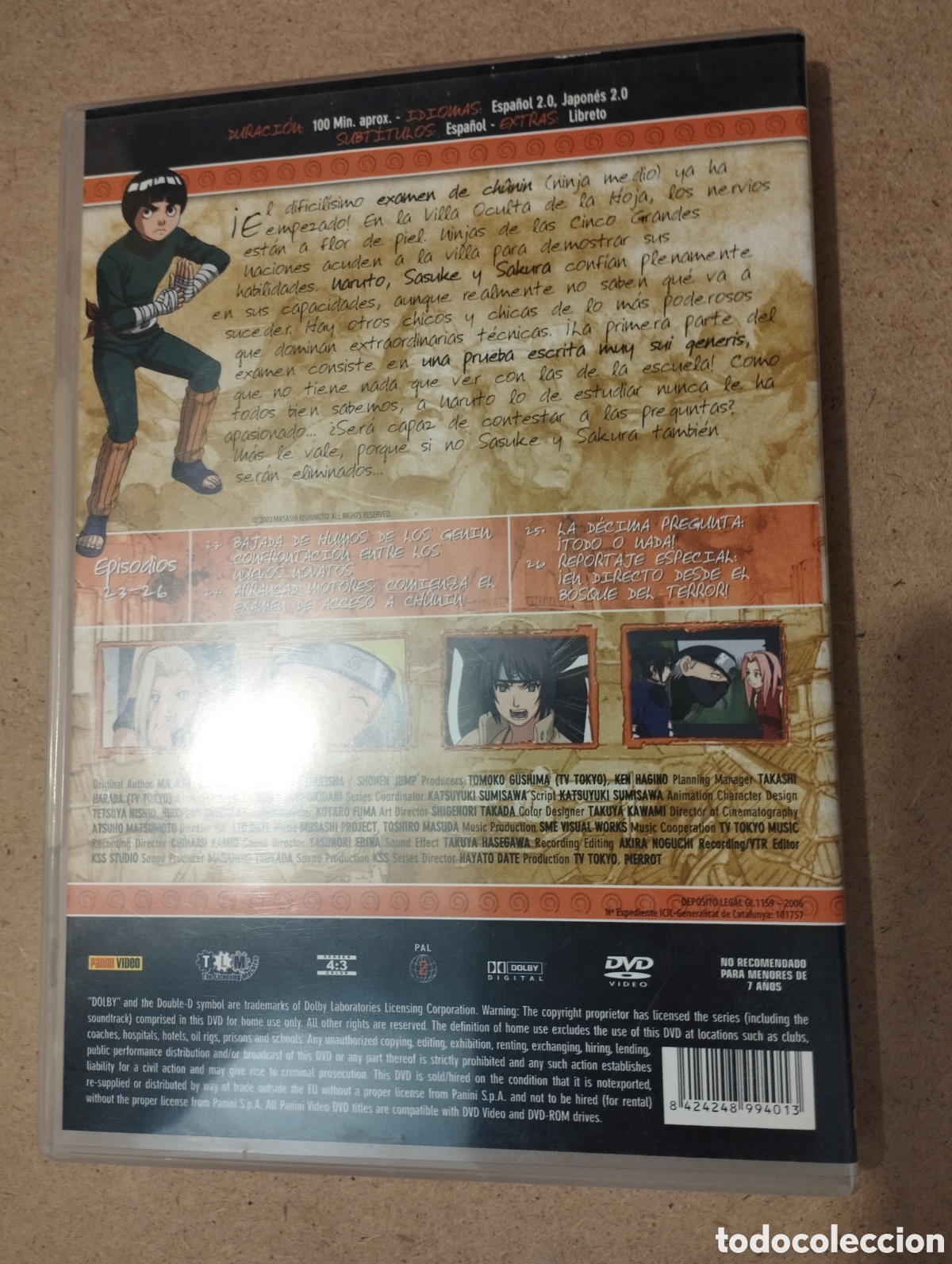 Cine: NARUTO VOLUMEN 6 (DVD) - Foto 3