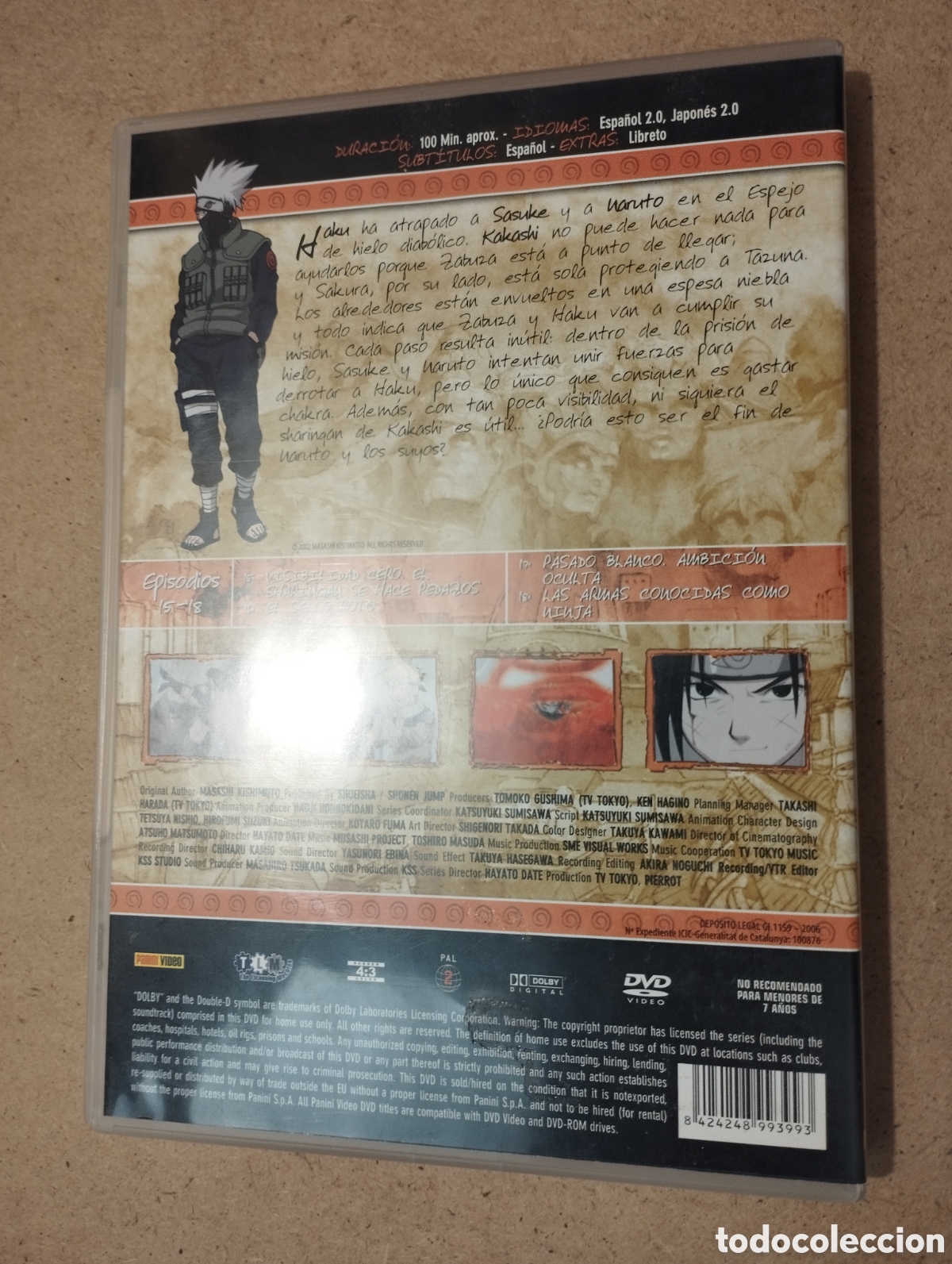Cine: NARUTO VOLUMEN 4 (DVD) - Foto 3