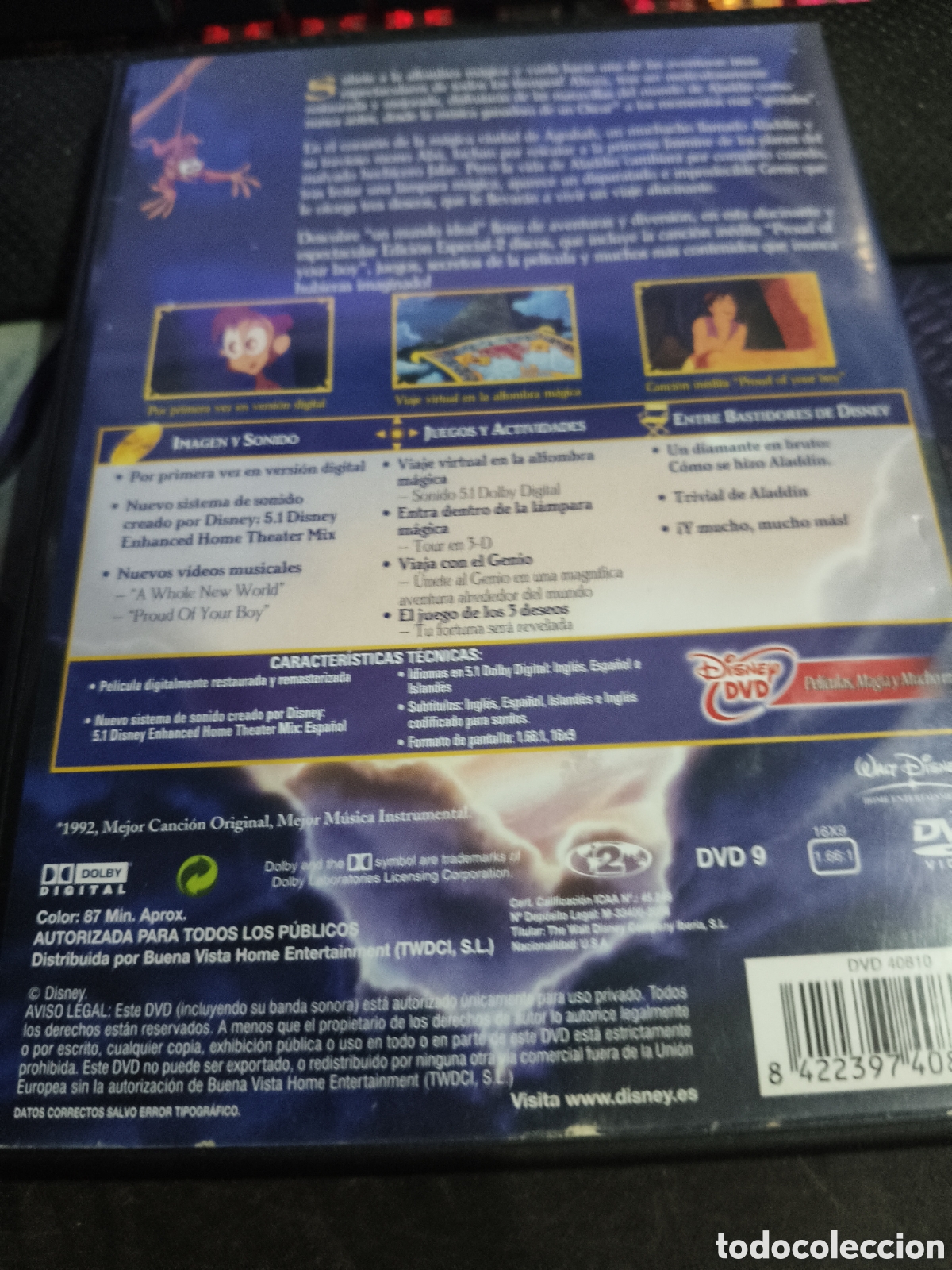 Cine: Aladdin DVD --------9 - Foto 2