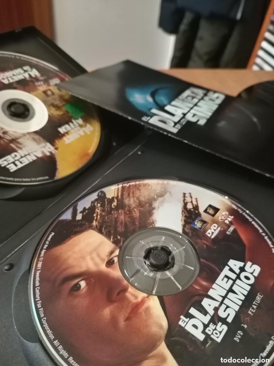 Cine: EL PLANETA DE LOS SIMIOS - 2 DVDS - Foto 2