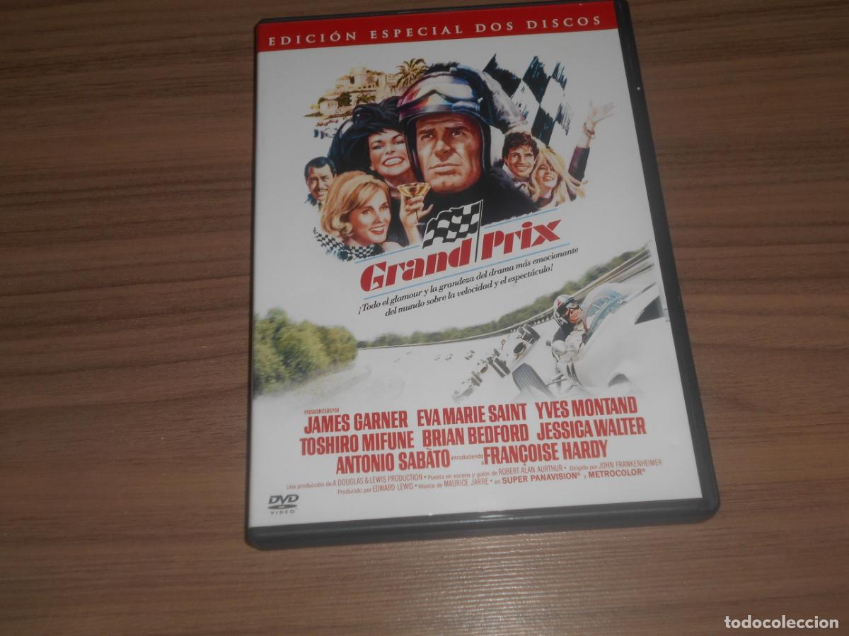 Cine: GRAND PRIX Edicion Especial 2 DVD James Gardner EVA MARIE SAINT Yves Montand WARNER