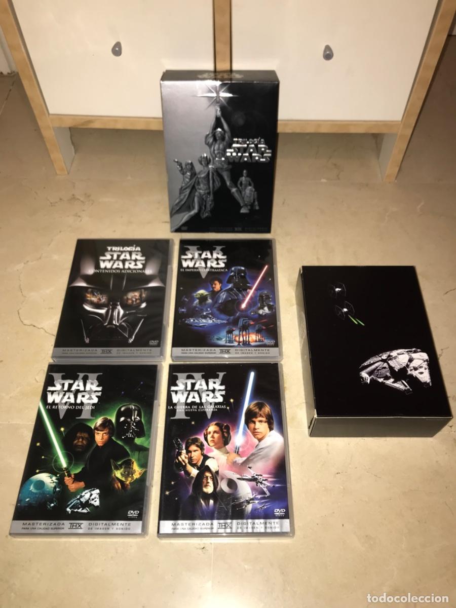 Cine: STAR WARS-TRILOG&Iacute;A IV, V Y VI-MASTERIZADA DIGITALMENTE-ESTUCHE CON 4 DVDs