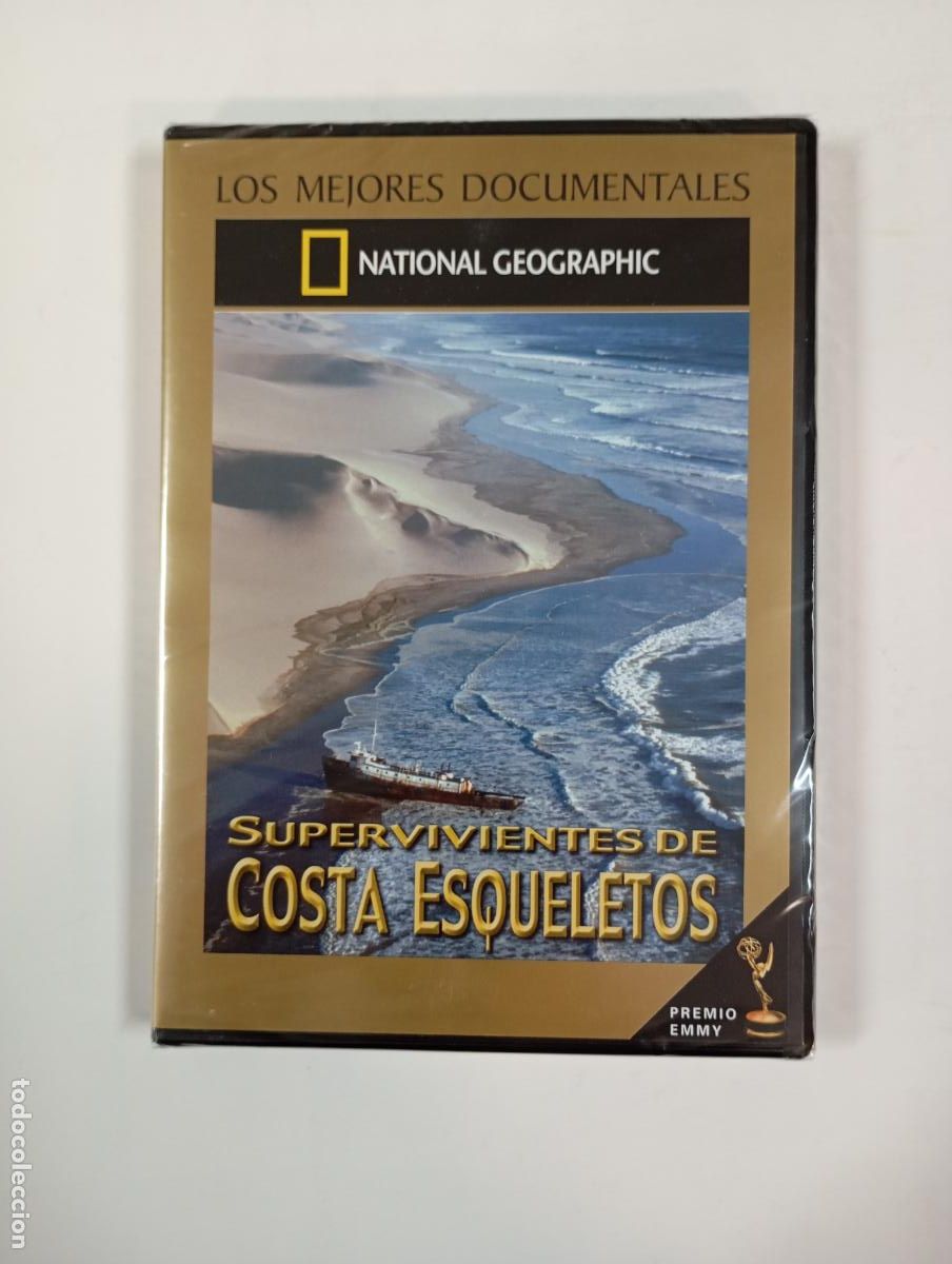 Cinema: SUPERVIVIENTES DE COSTAESQUELETOS. LOS MEJORES DOCUMENTALES NATIONAL GEOGRAPHIC. NUEVO. DVD. TDKV109