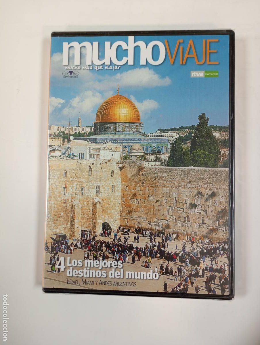 Cinema: MUCHO VIAJE. 4 DESTINOS DEL MUNDO. ISAREL, MIAMI, ANDES ARGENTINOS. NUEVO. DVD. TDKV109