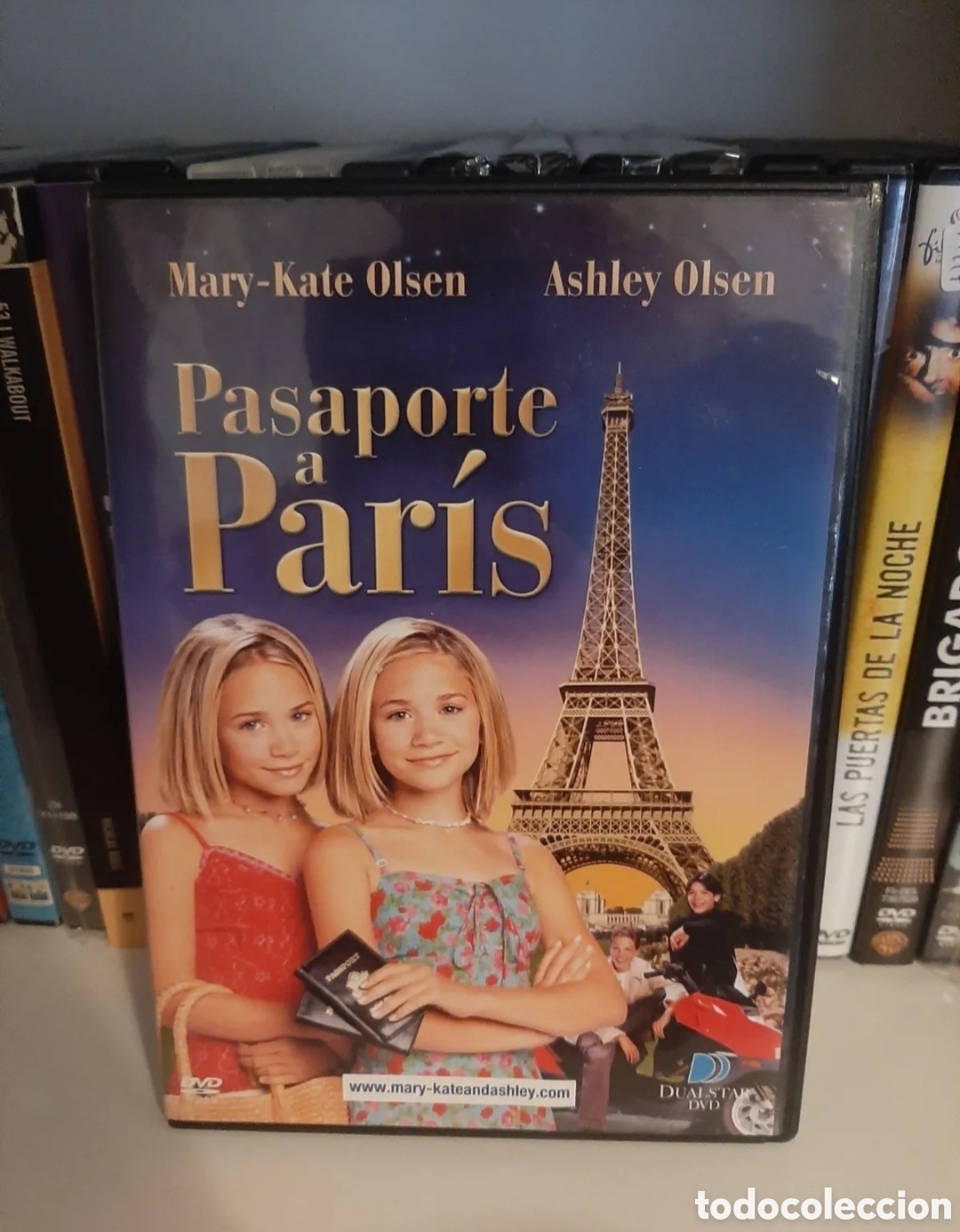 Cine: PASAPORTE A PARIS 1999 DVD HERMANAS OLSEN