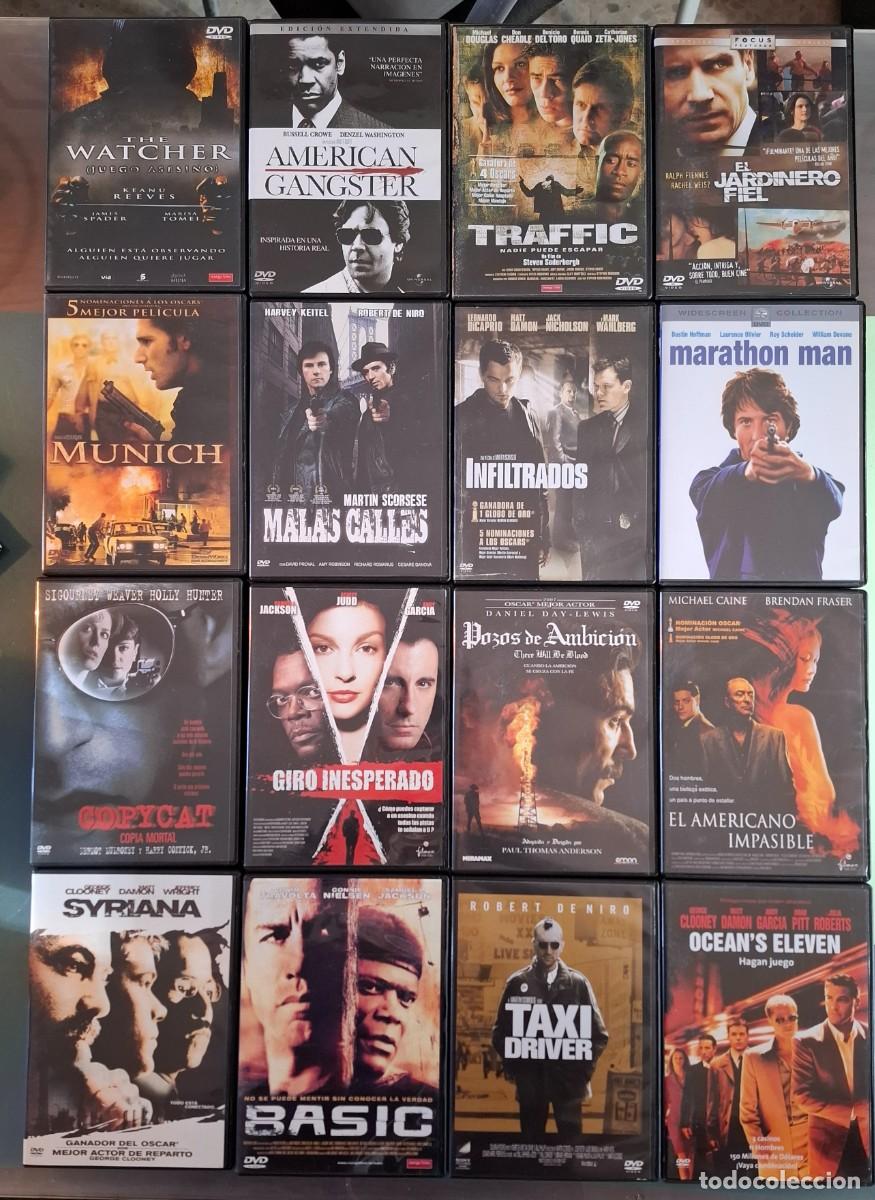 Cinema: LOTE DE 16 DVD. THRILLERS Y SIMILARES.
