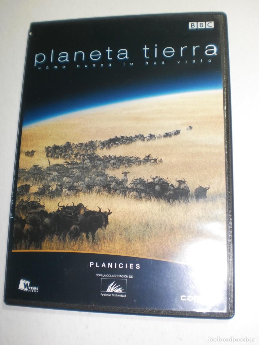 Cinema: dvd planicies. bbc planeta tierra. caja fina (buen estado)