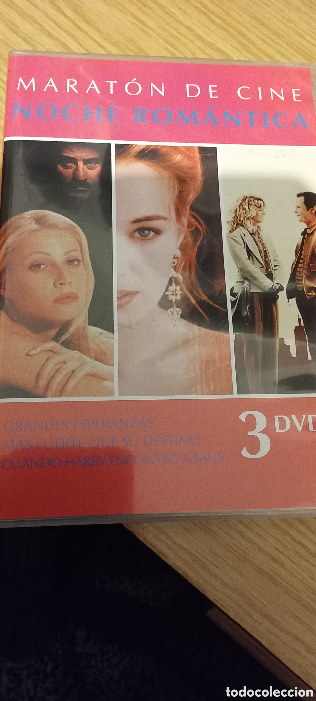 Cinema: Noche Rom&aacute;ntica pack 3 pel&iacute;culas 3 dvds