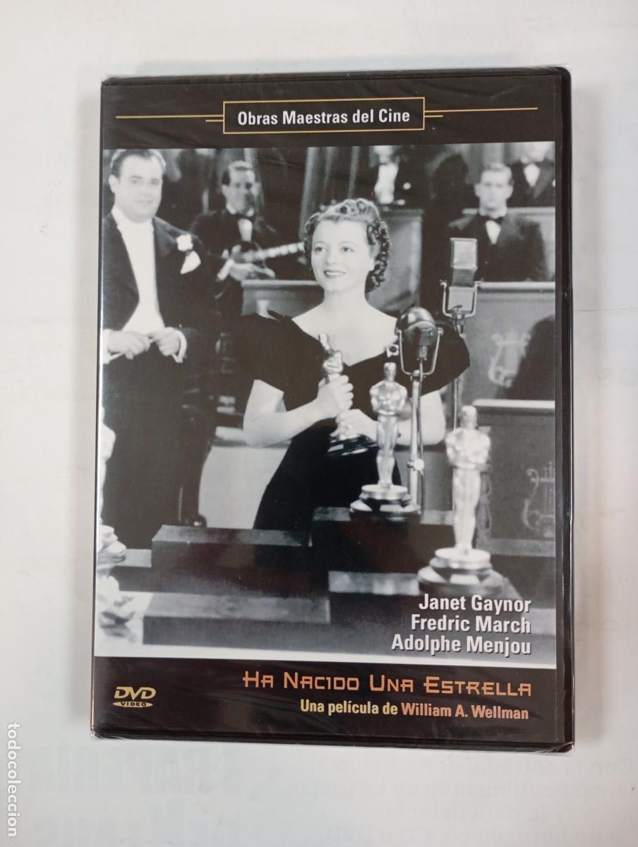 Cinema: OBRAS MAESTRAS DEL CINE. Ha nacido una estrella. William A. Wellman. NUEVO. DVD. TDKV126