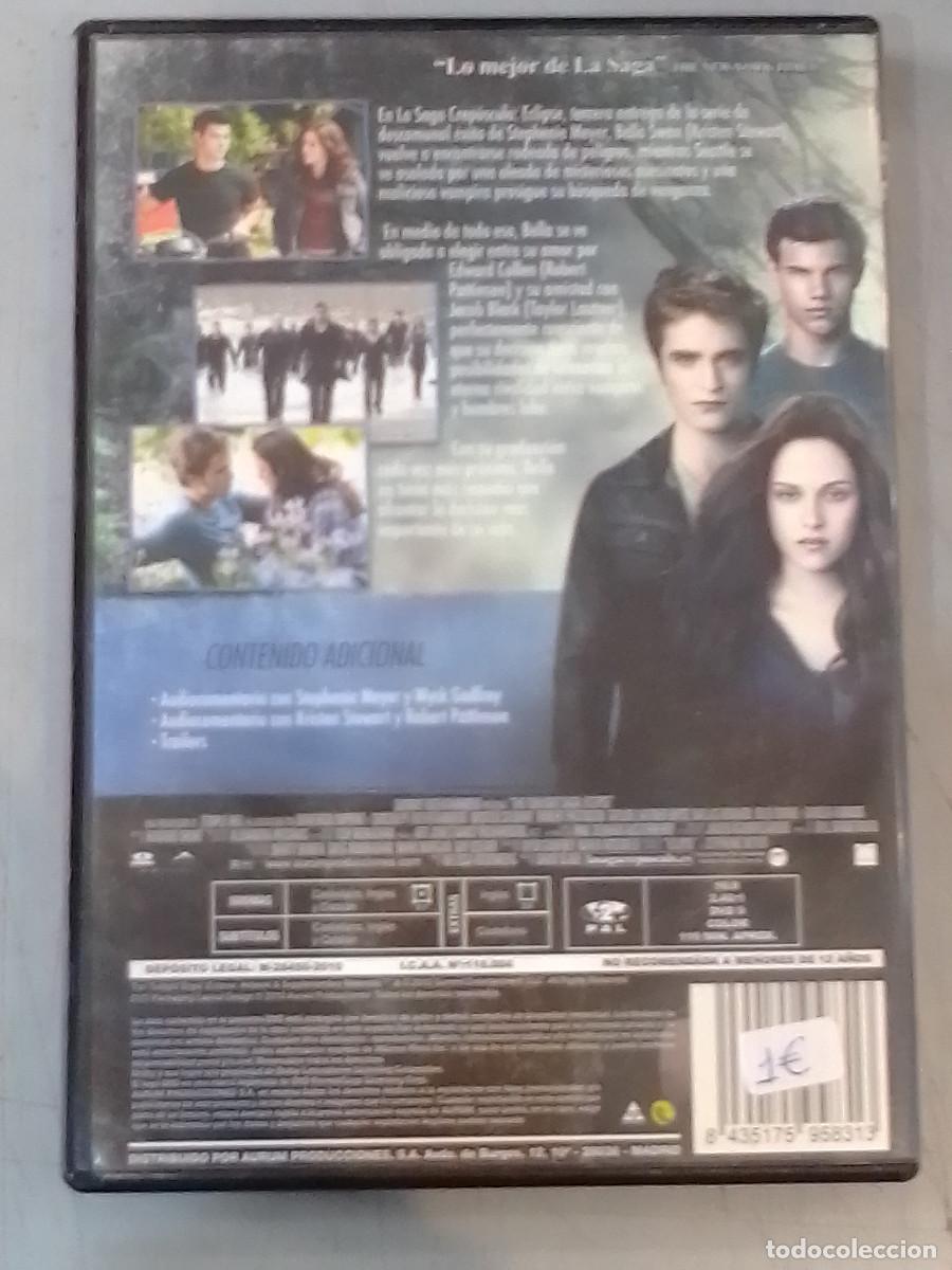 Cine: Eclipse - Pel&iacute;cula DVD - Foto 2
