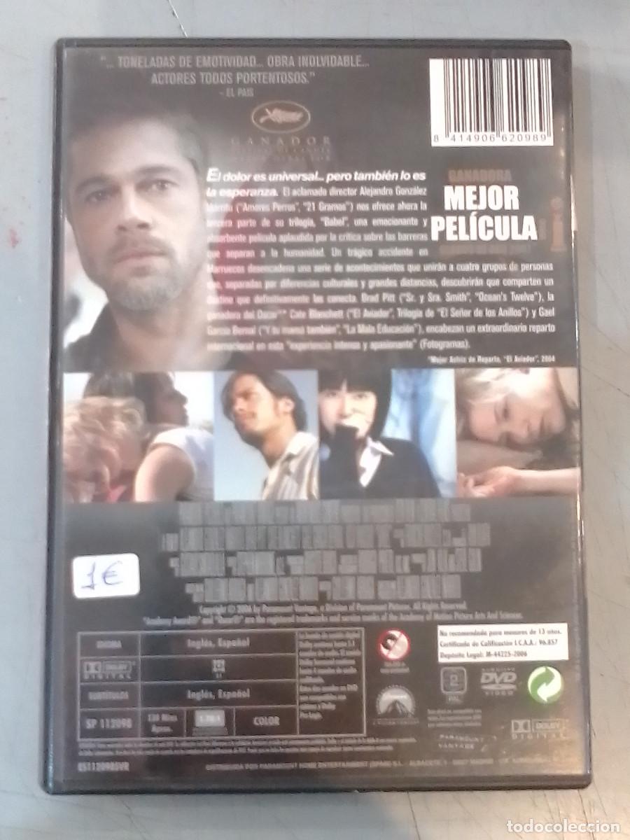 Cine: BABEL - Pel&iacute;cula DVD - Foto 2