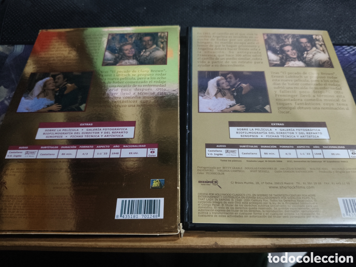 Cine: La dama de armi&ntilde;o DVD - - Foto 2