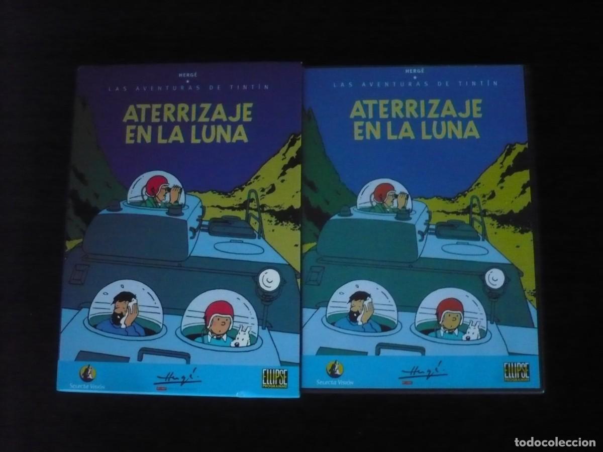 Cine: las aventuras de tintin - aterrizaje en la luna - dvd como nuevo - edicion dificil