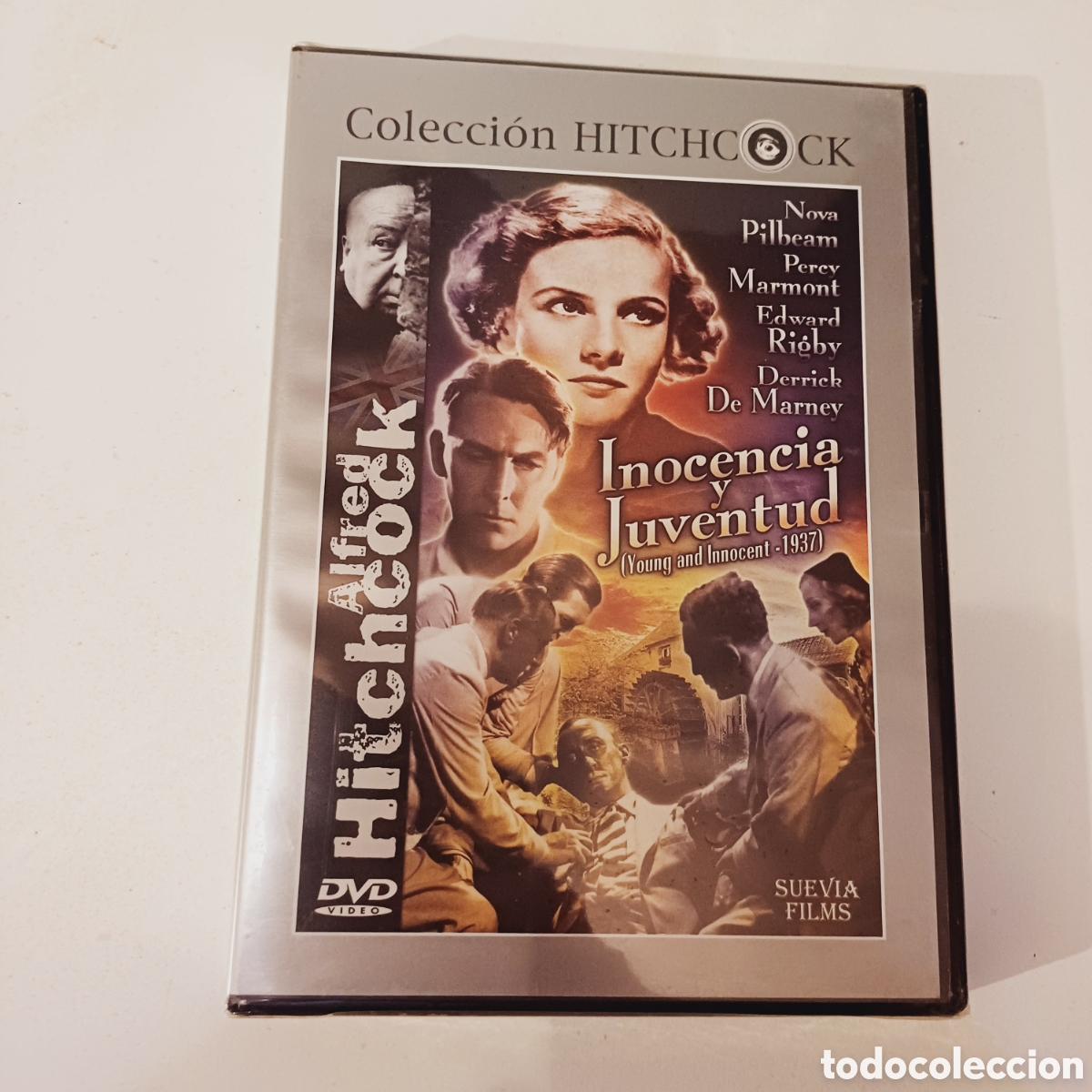 Cine: DVD Cine Suevia Films colecci&oacute;n Alfred Hitchcock N&deg; 5 Inocencia y Juventud nuevo precintado