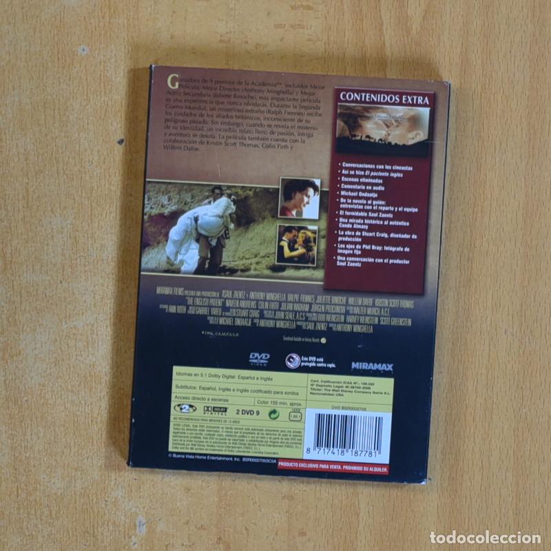 Cine: EL PACIENTE INGLES - DVD - Foto 2