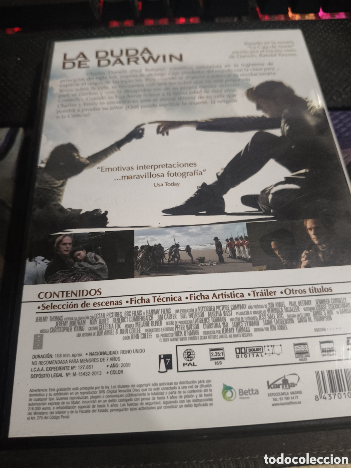 Cine: La duda de Darwin DVD -15 - Foto 2