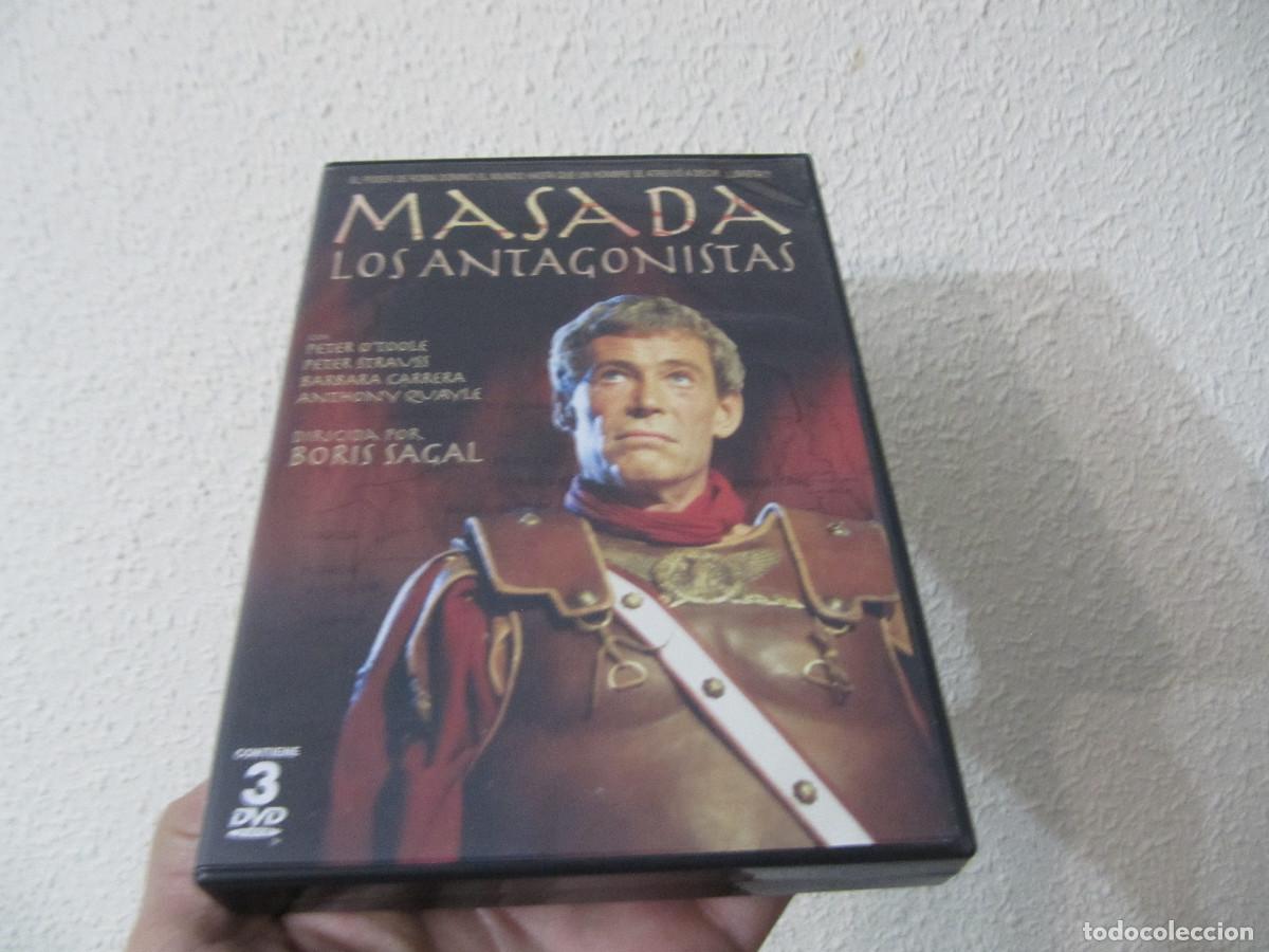 Cine: MASADA LOS ANTAGONISTAS - MINISERIE (Boris Sagal, 1981) 3 DVDS DESCATALOGADO
