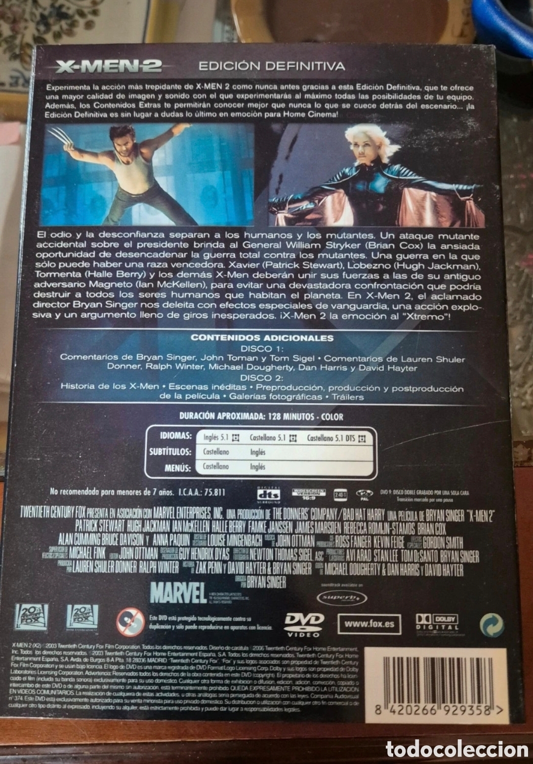 Cine: X-Men 2. Edici&oacute;n definitiva - Foto 2