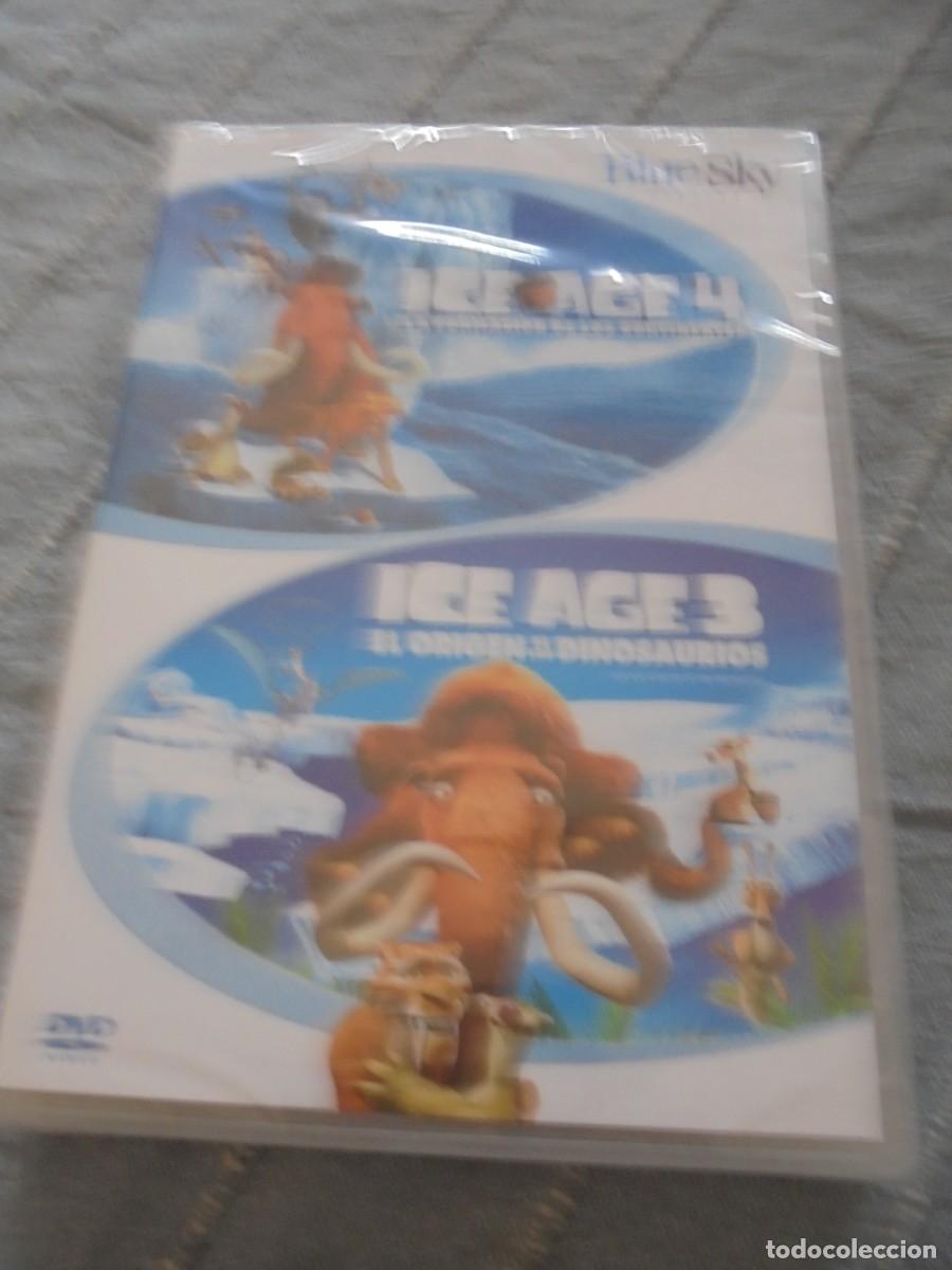 Cine: ICE AGE 4 LA FORMACION DE LOS CONTIENTES / ICE AGE 3 EL ORIGEN DE LOS DINOSAURIOS. DVD CON 2 MARAVIL