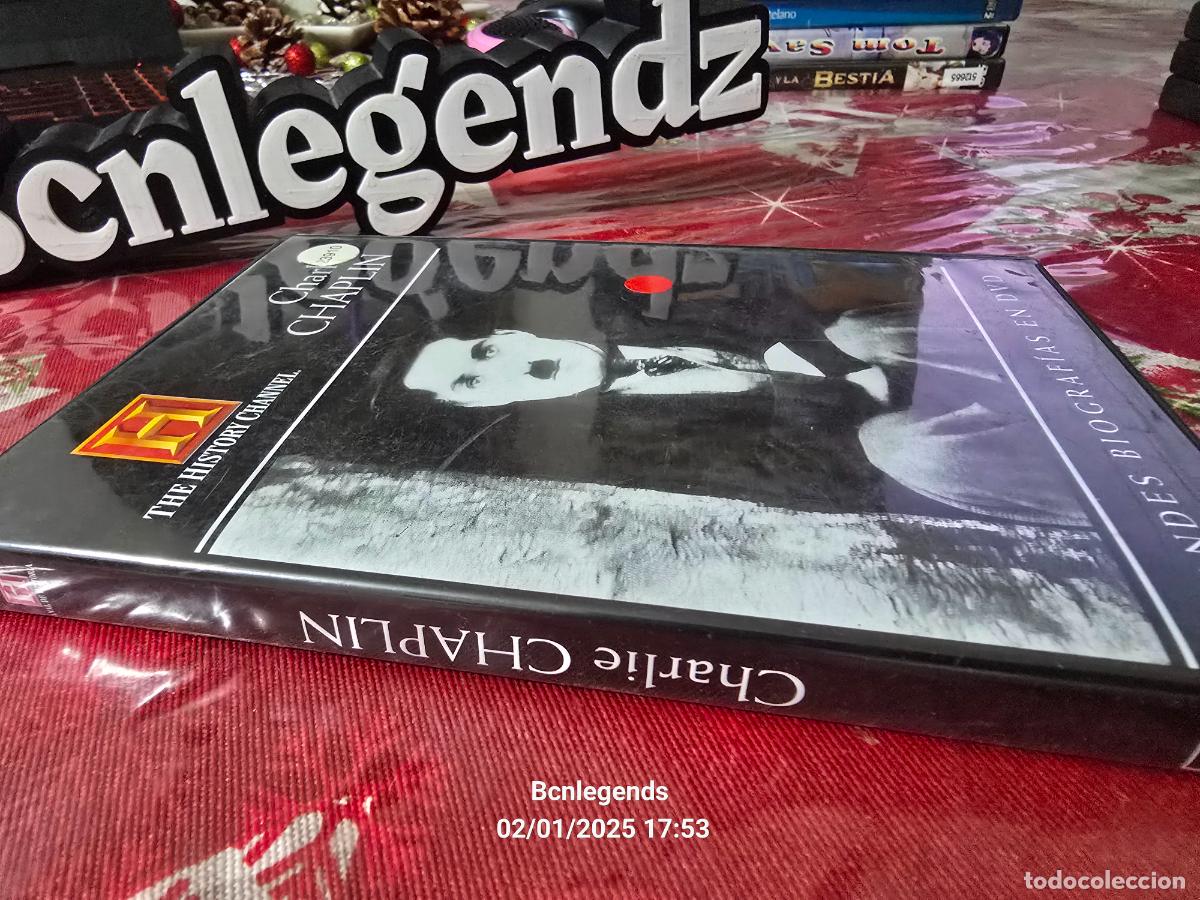 Cine: CHARLIE CHAPLIN GRANDES BIOGRAFIAS EN DVD THE HISTORY CHANNEL DVD DOCUMENTAL VS2
