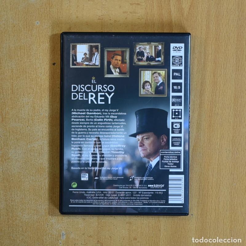 Cine: EL DISCURSO DEL REY - DVD - Foto 2