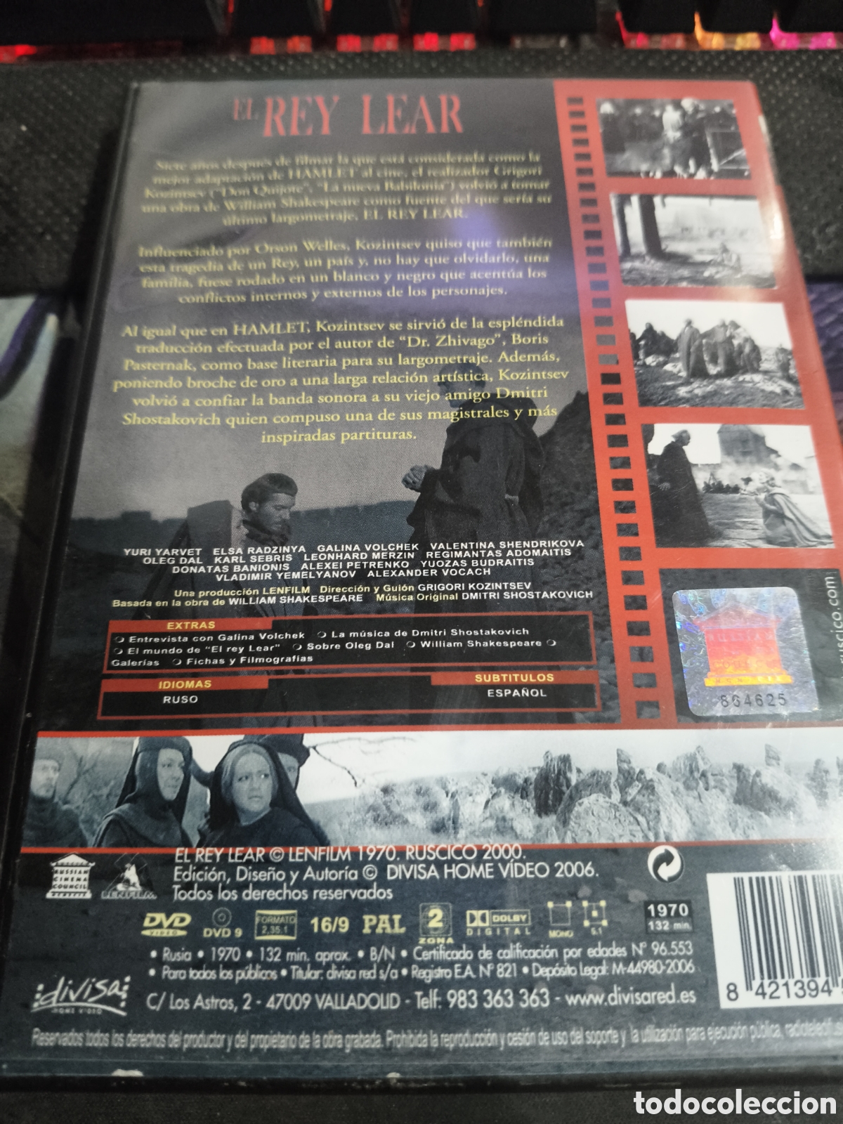 Cine: El rey lear DVD ------ 15 - Foto 2