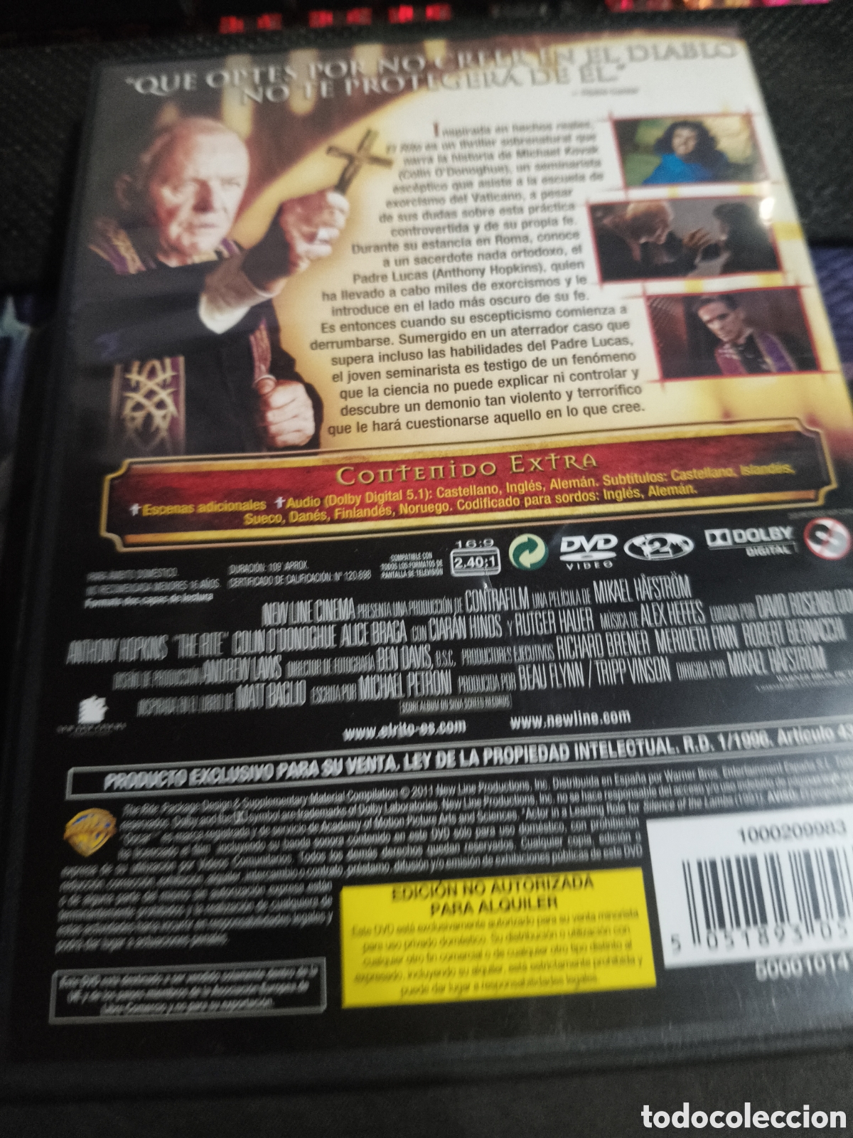 Cine: El rito DVD ------- 33 - Foto 2