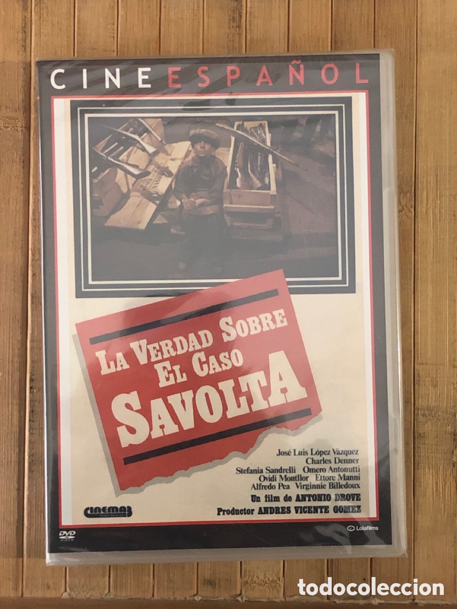 Cinema: La verdad sobre el Caso Savolta DVD - Precintado -