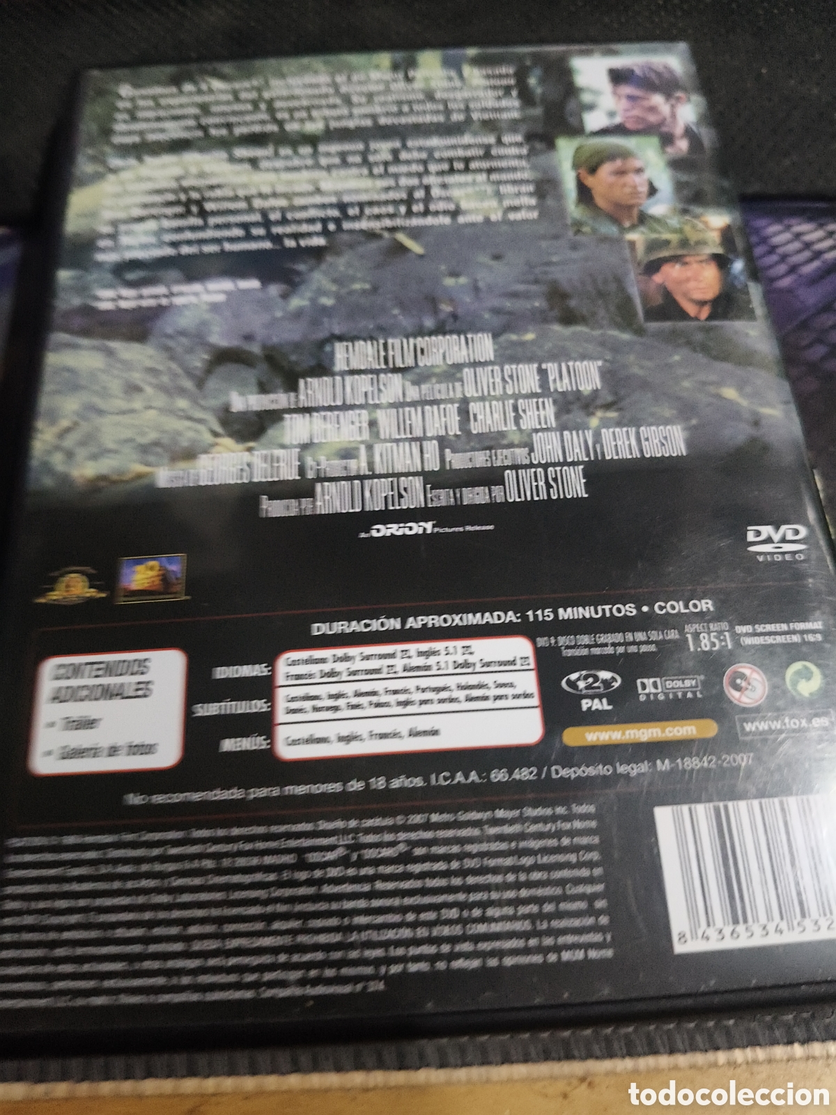 Cine: Platoon DVD ------- 33 - Foto 2