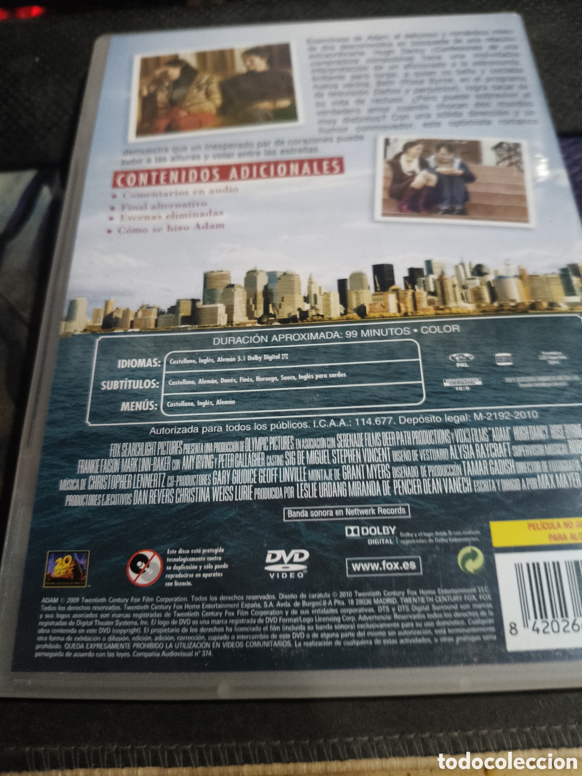 Cine: Adam DVD -------- 39 - Foto 2