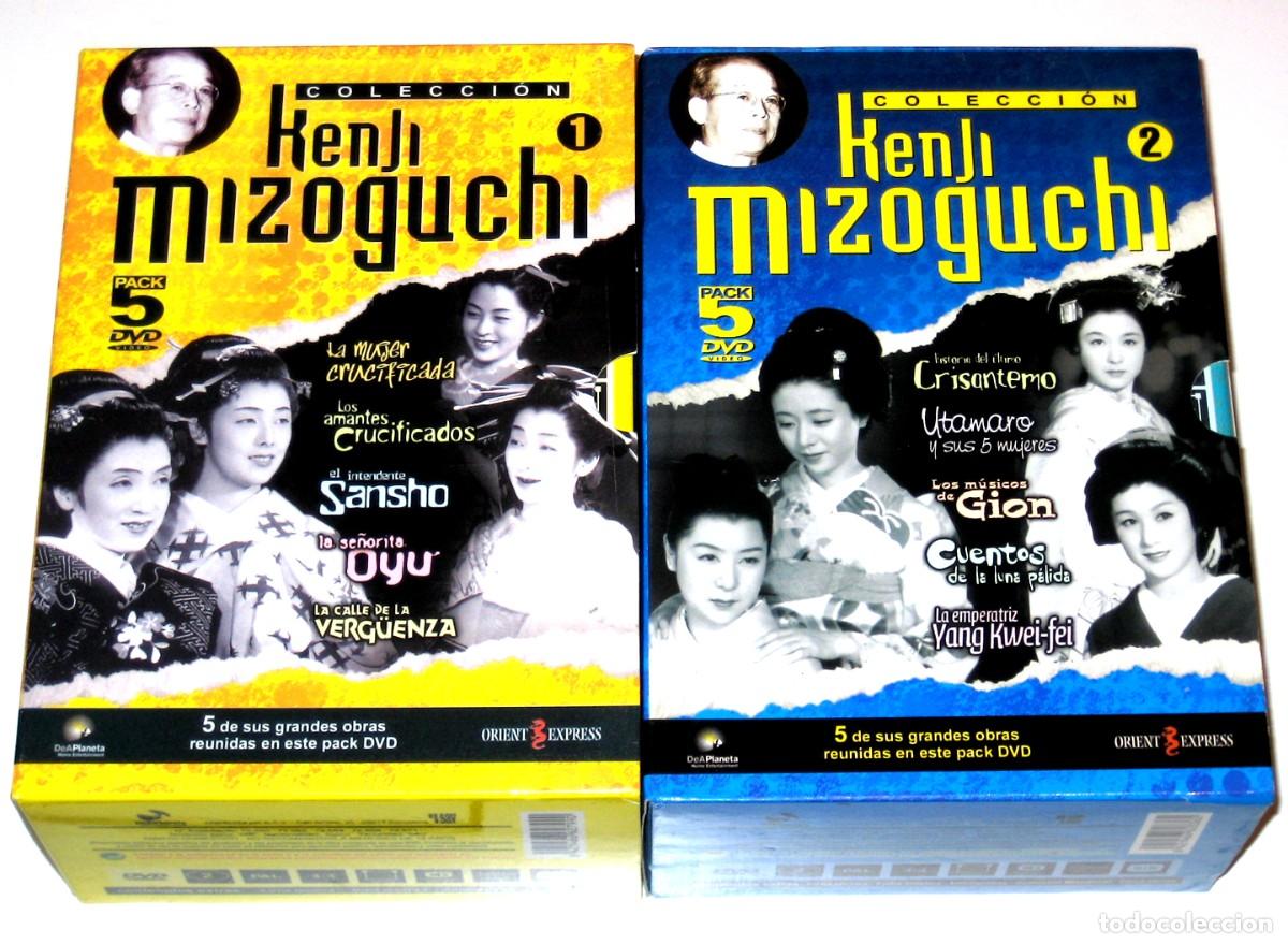 Cine: Packs Kenji Mizoguchi Vols. 1 y 2 (10 Pel&iacute;culas - 10 Discos) VER FOTOS PARA T&Iacute;TULOS. DVD DESCATAL.