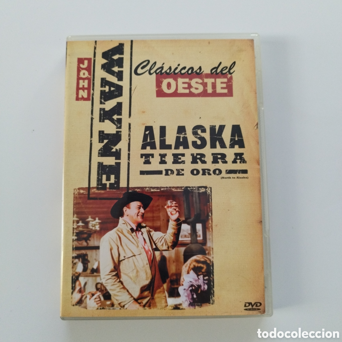 Cine: DVD / JOHN WAYNE / CL&Aacute;SICOS DEL OESTE / ALASKA TIERRA DE ORO