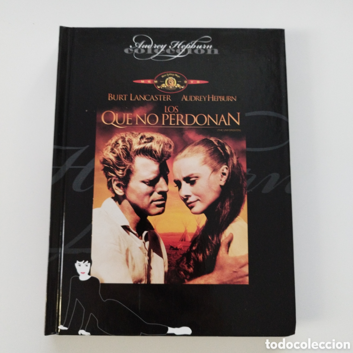 Cine: LIBRO DVD / LOS QUE NO PERDONAN / COLECCION AUDREY HEPBURN / BURT LANCASTER