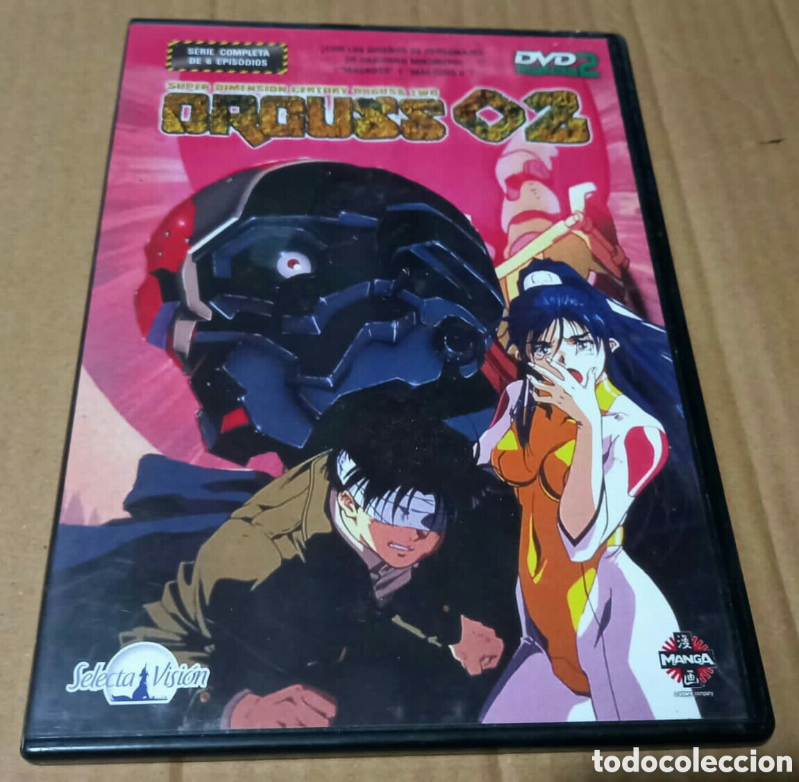Cine: Orguss 02 serie completa dvd Anime Manga