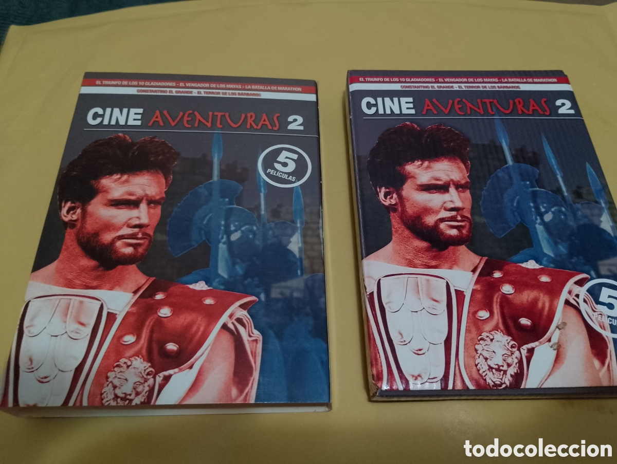 Cine: Dvd. Cine de aventuras 2. 5 pel&iacute;culas. Ver t&iacute;tulos en las fotos.