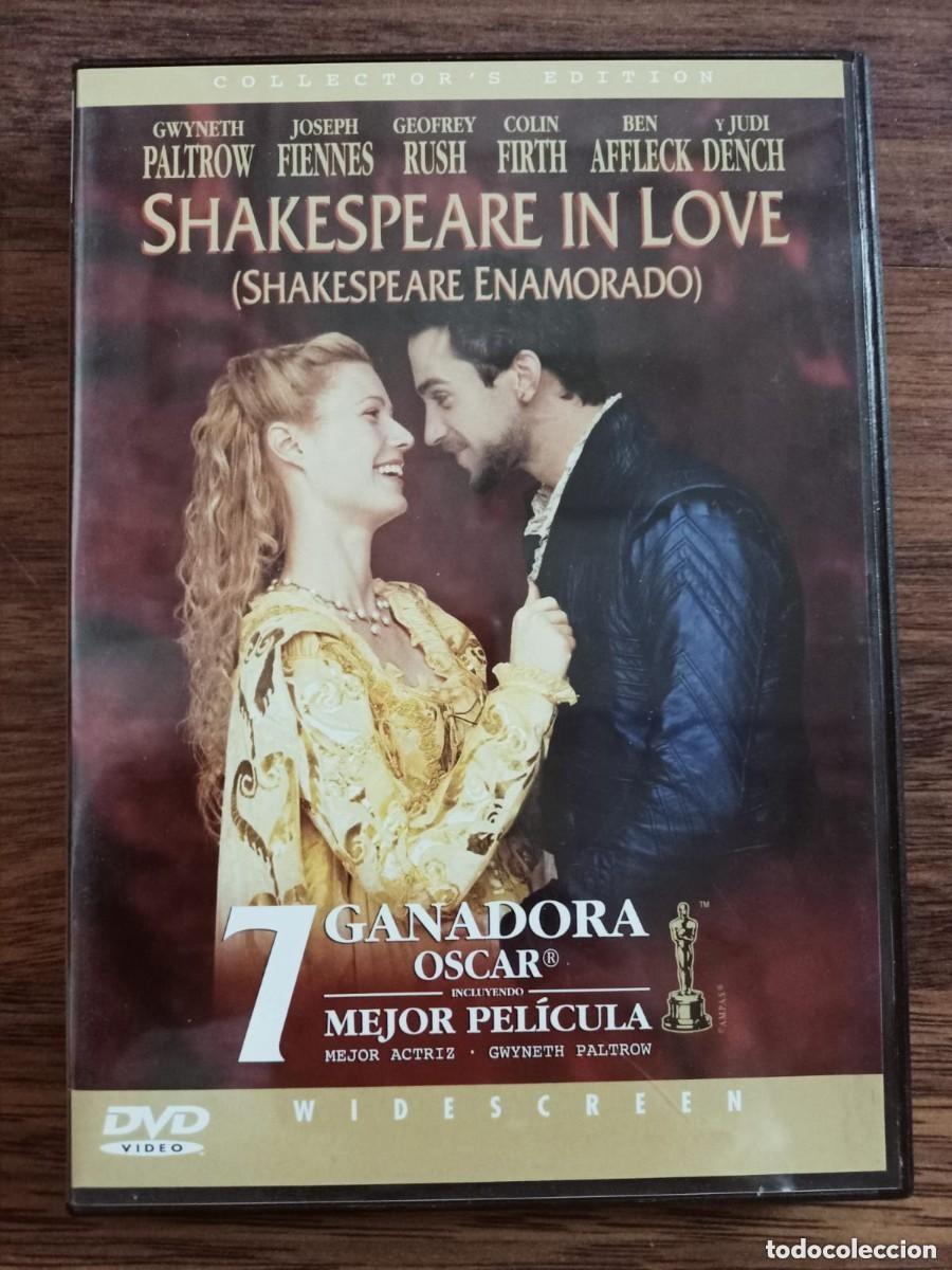 Cine: DVD SHAKESPEARE IN LOVE (SHAKESPEARE ENAMORADO). COMO NUEVO. COLLECTOR'S EDITION
