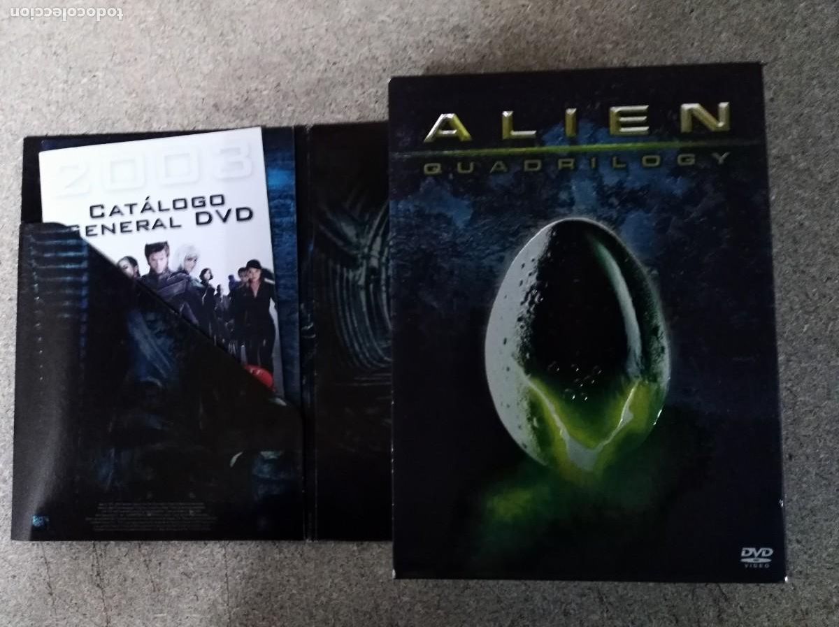 Cine: DVD.Alien Quadrilogy.9 Discos