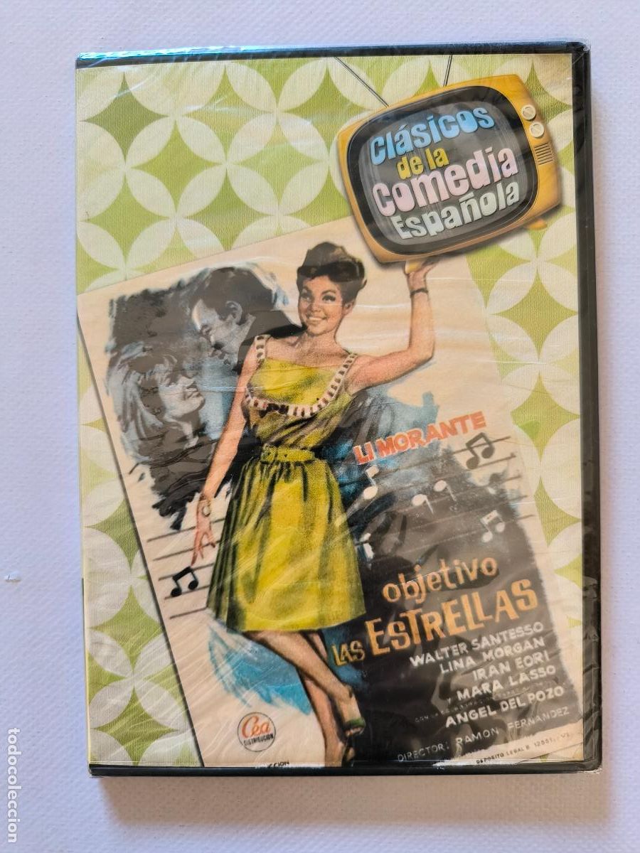 Cine: DVD OBJETIVO LAS ESTRELLAS - LI MORANTE - CAJA SLIM - NUEVO, PRECINTADO (019)