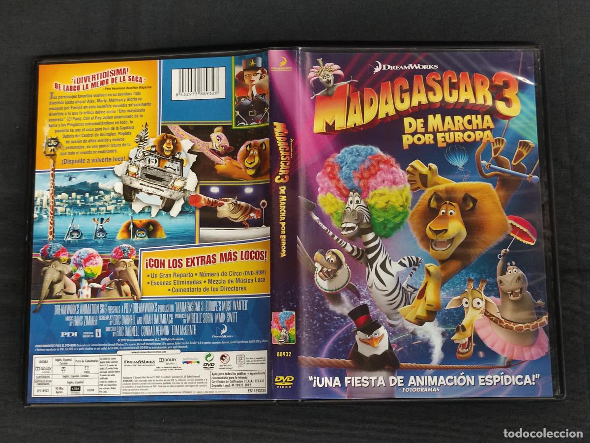 Cin&eacute;ma: DVD - MADAGASCAR 3 - DE MARCHA POR EUROPA -