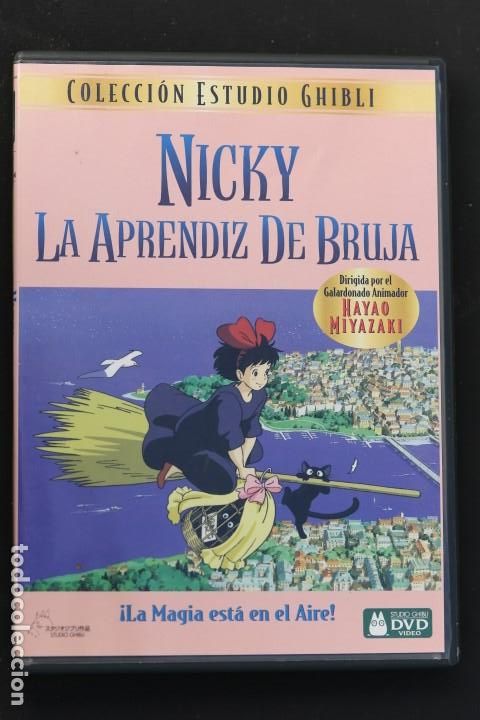 Cine: DVD. NICKY LA APRENDIZ DE BRUJA. Studio Ghibli. Hayao Miyazaki. &Uacute;nico en Todocolecci&oacute;n. Como nuevo.