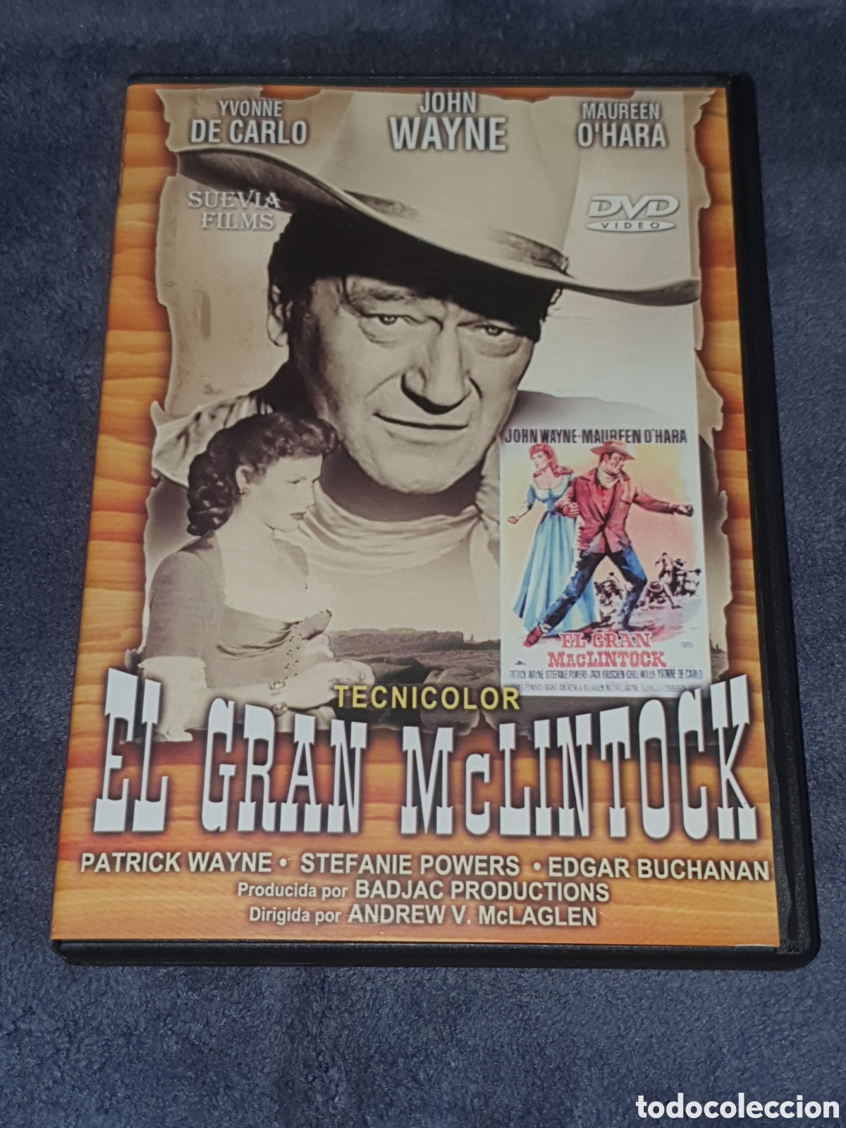 Cine: Dvd-72.el Gran NcLintock - Yvonne De Carlo/ John Wayne/ Mauren O'Hara, De 2&ordf; Mano.