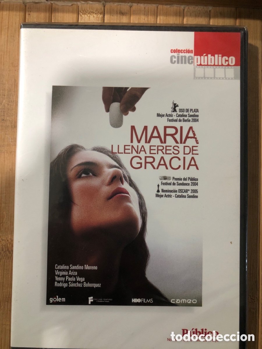 Cinema: Mar&iacute;a llena eres de gracia ( Colecci&oacute;n p&uacute;blico ) DVD - Precintado -