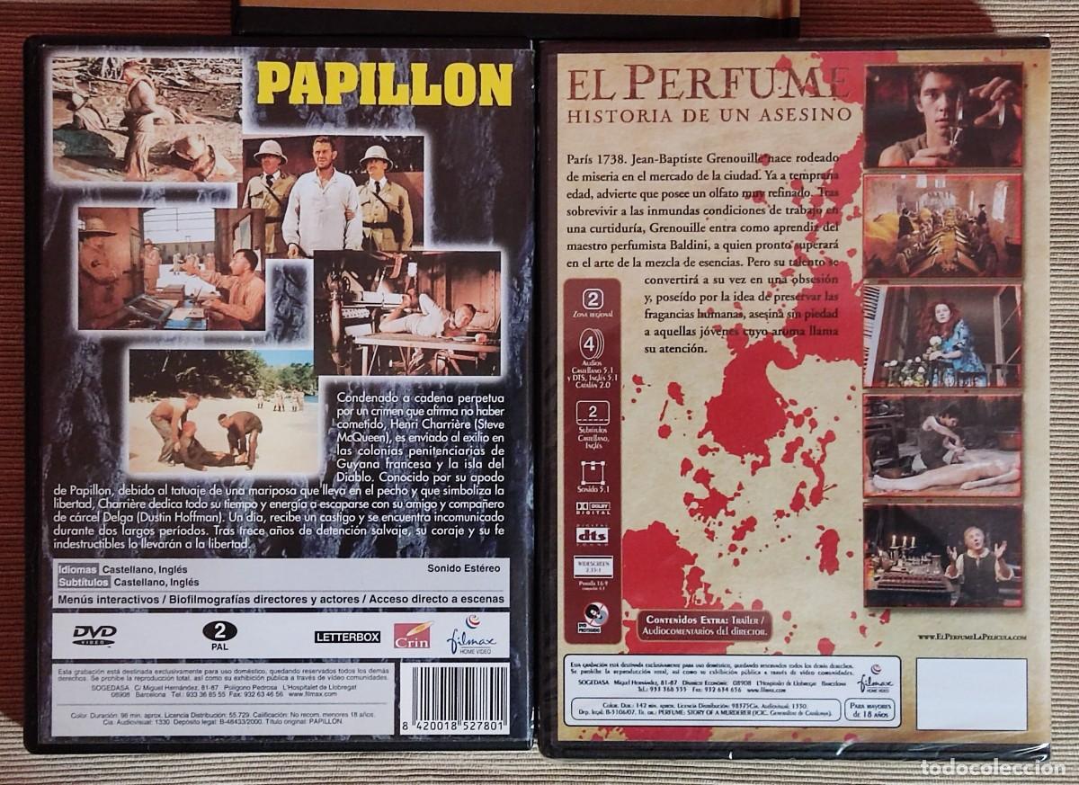 Cine: Pack DVD Dustin Hoffman: El perfume, Papillon - Foto 2