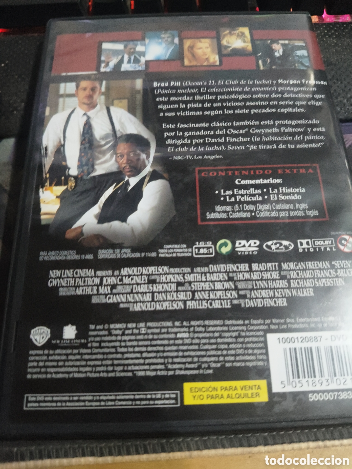 Cine: Seven DVD -------- 22 - Foto 2