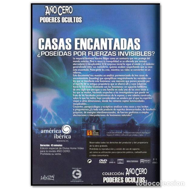 Cine: CASAS ENCANTADAS DVD (Documental, Sobrenatural) - Foto 2